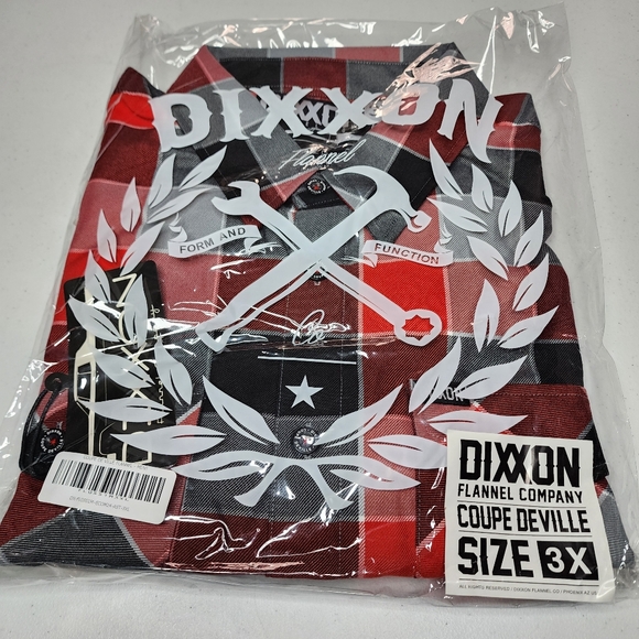 DIXXON FLANNEL - COUPE DE VILLE Flannel Shirt - Men's 3XL - Picture 6 of 12